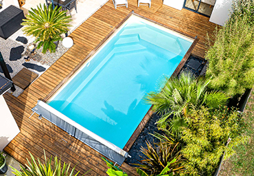 Piscine MAEVA 7 • 7,00 m x 3,45 m - fond plat 1,50 m