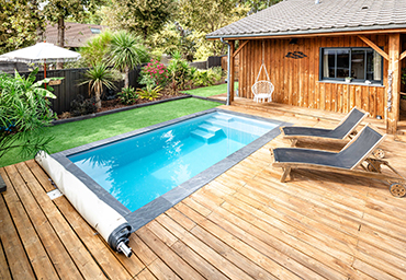 Piscine FIDJI 5 • 5,00 m x 2,49 m - fond plat 1,40 m
