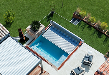Piscine IKONIK 4 • 4,00 x 4,00 m - fond plat 1,40 m